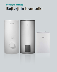 Bosch Bojlerji in hranilniki