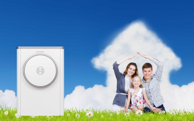 Poraba energije v sanirani starejši hiši s toplotno črpalko Bosch Compress 7400?