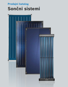 Bosch Solarni sistemi