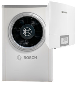Toplotna črpalka Bosch Compress 6000 AWB z vgrajenim mešalnim ventilom