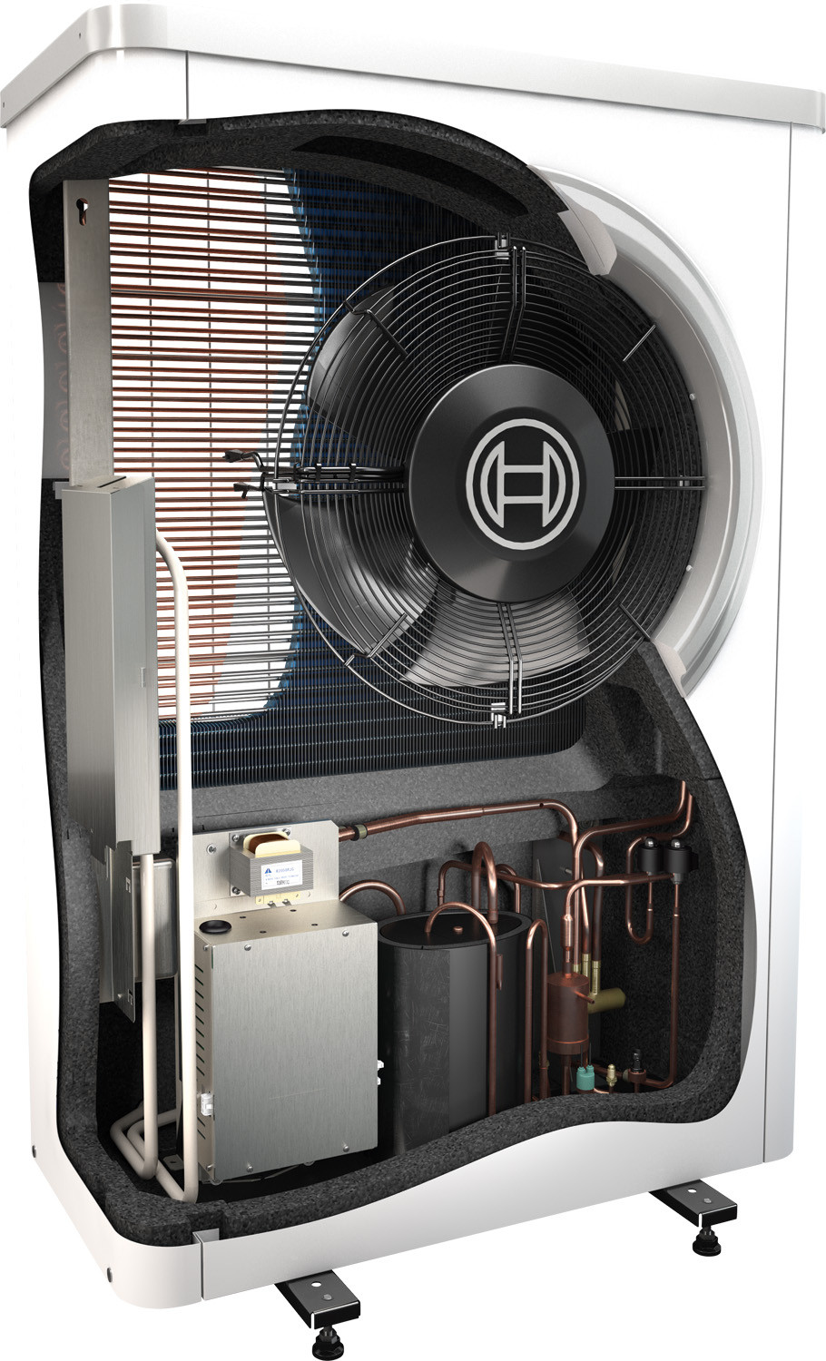 Toplotna črpalka Bosch Compress 6000 AWB z vgrajenim mešalnim ventilom