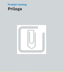 Bosch priloga