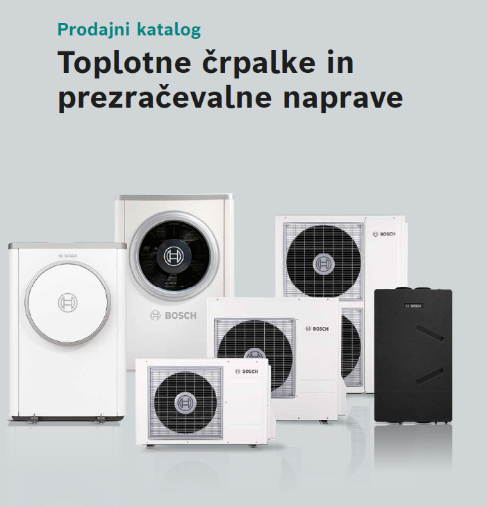Bosch Toplotne črpalke in prezračevanje